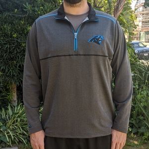 Carolina Panthers Quarter-Zip Pullover (XL)
